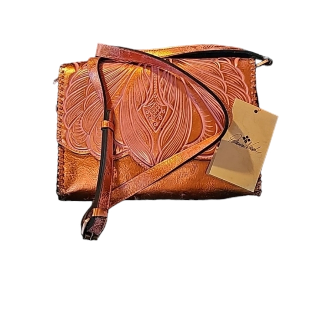 Patricia Nash Orange Crossbody Bag